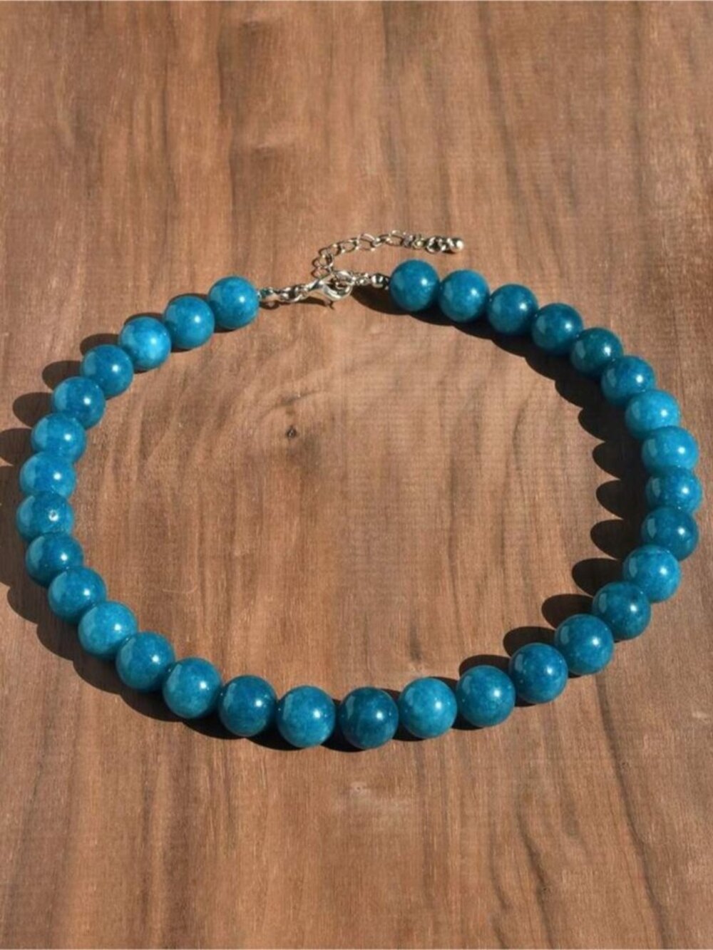 Turquoise Beaded Necklace Q1145